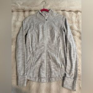 Lululemon Gray Zip-Up Jacket
